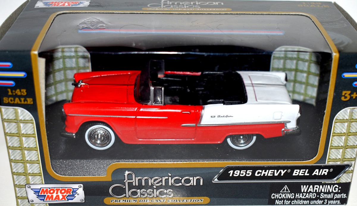Motor Max American Classics Series - 1955 Chevrolet Bel Air Convertible