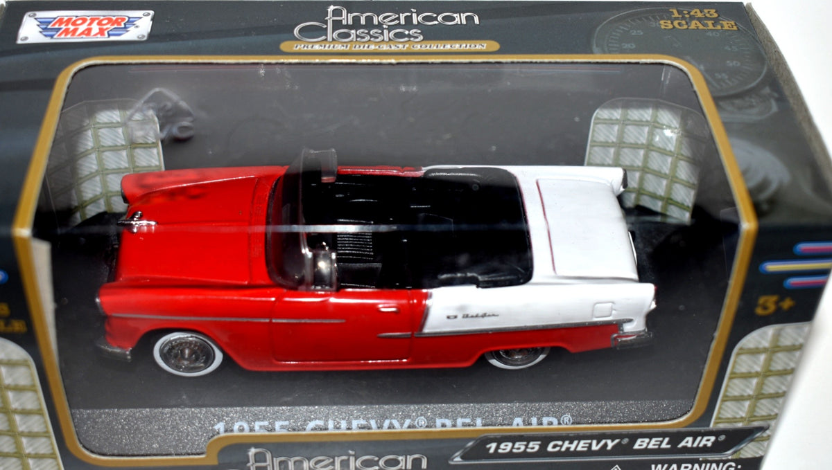 Motor Max American Classics Series - 1955 Chevrolet Bel Air Convertible