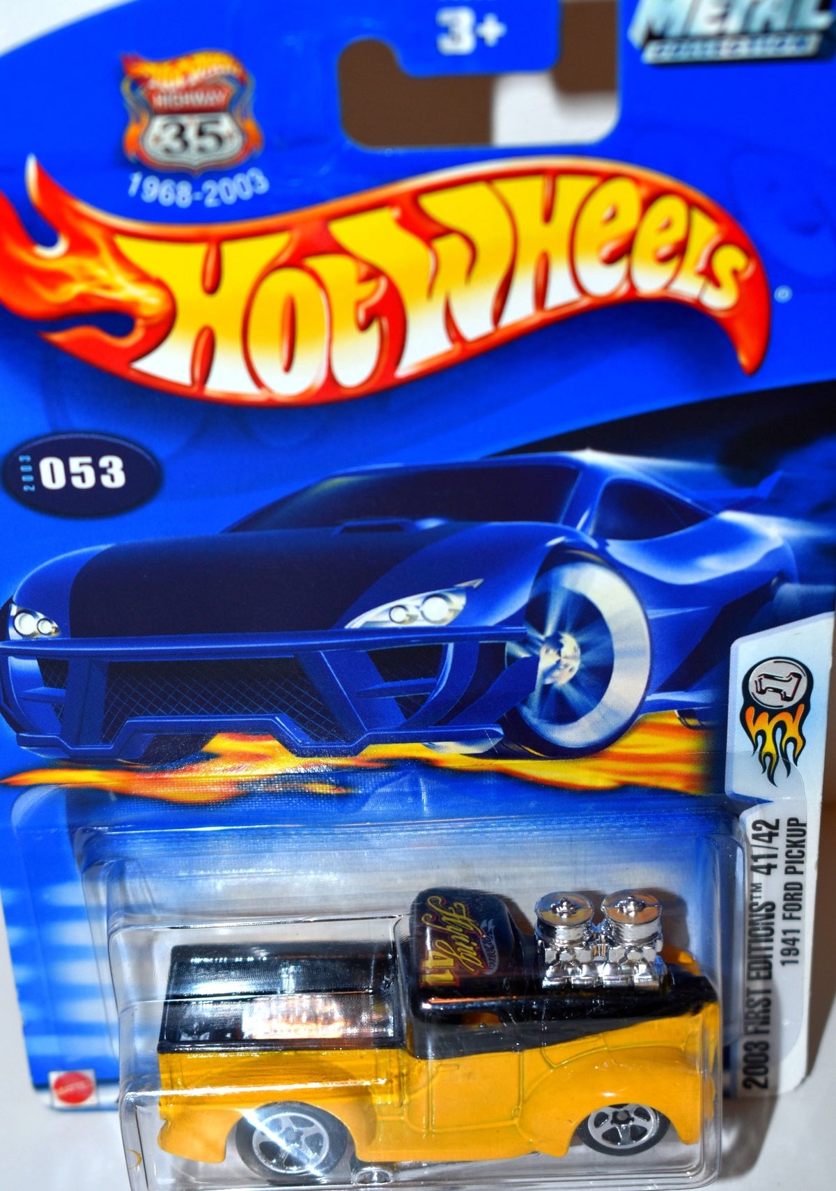 Hot Wheels 2003 First Editions - 1941 Ford Hot Rod Pickup Truck