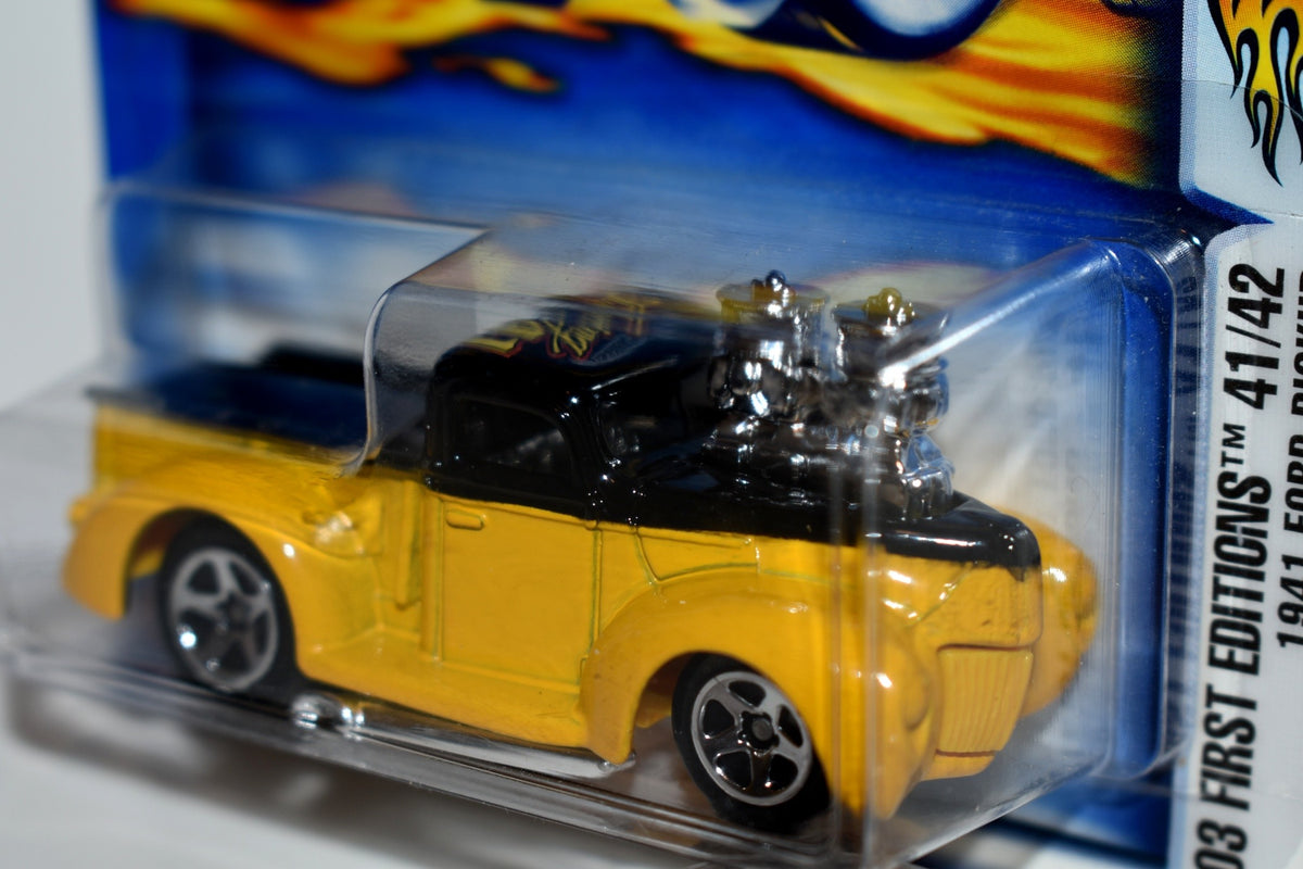 Hot Wheels 2003 First Editions - 1941 Ford Hot Rod Pickup Truck