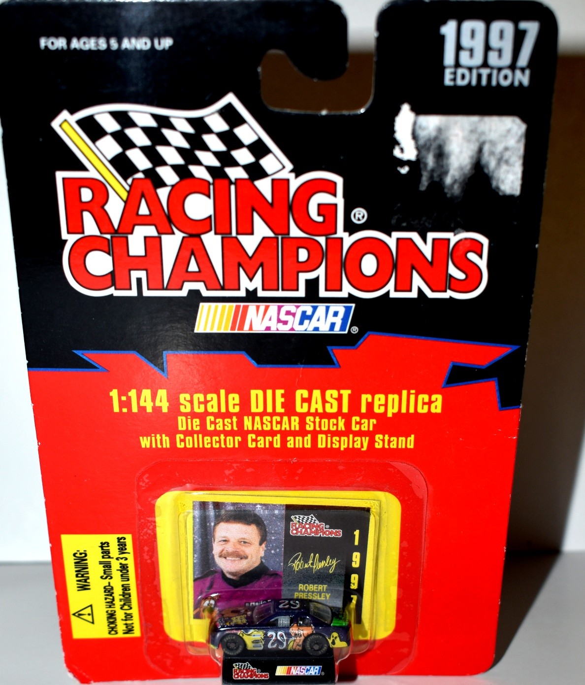 Racing Champions 1997 NASCAR - Robert Pressley Cartoon Network Chevy Monte Carlo Stock Car
