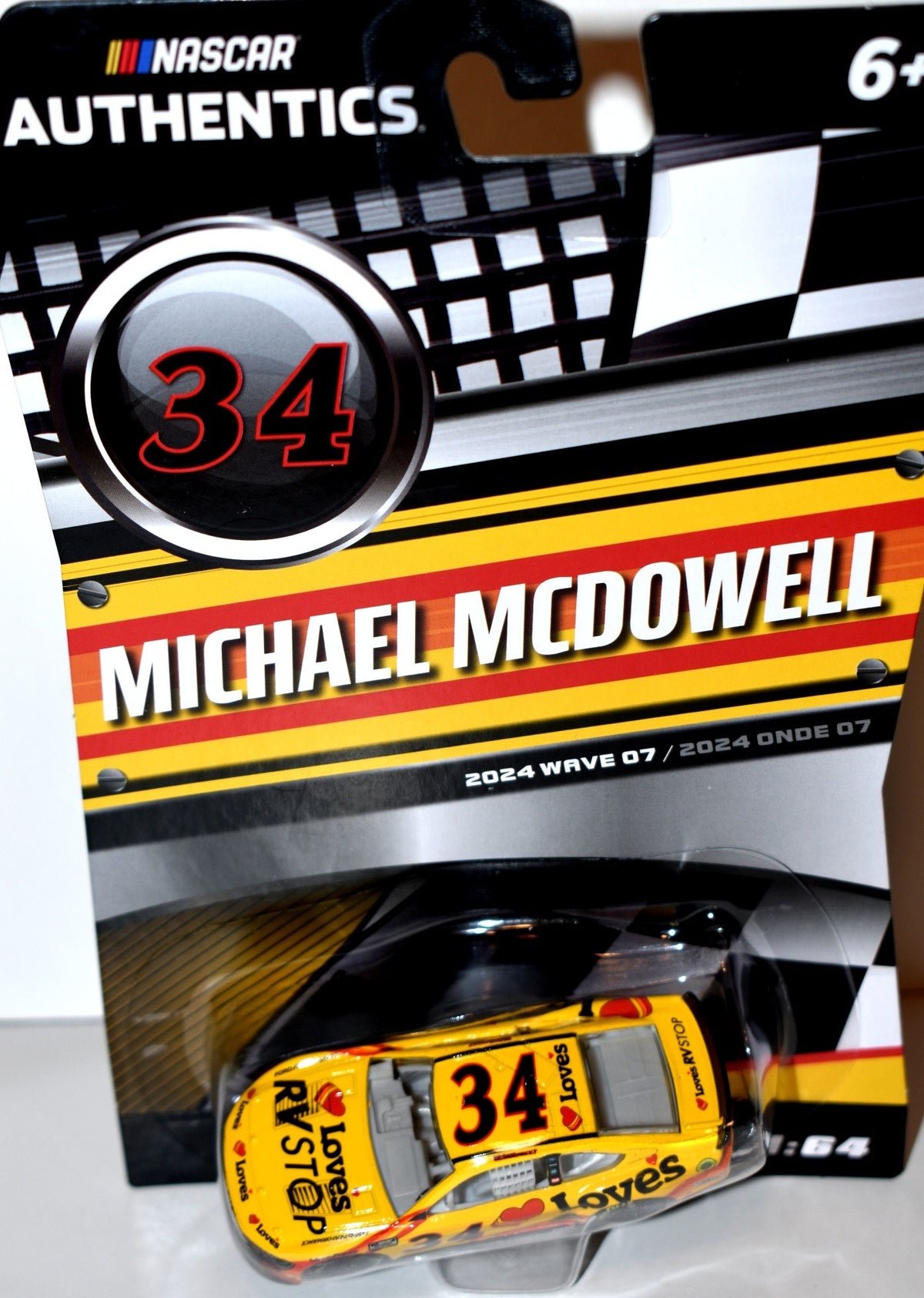 NASCAR Authentics - Michael McDowell Loves RV Stop Ford Mustang