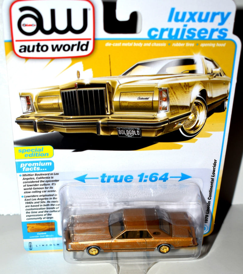 Auto World - 1979 Lincoln Continental Lowrider