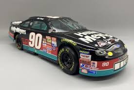 Race Image  Mike Wallace Helig Meyers Ford Thunderbird NASCAR Pit Action Set