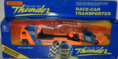 Matchbox - Days of Thunder Russ Wheeler  NASCAR Transporter and Chevy Lumina Stock Car Set
