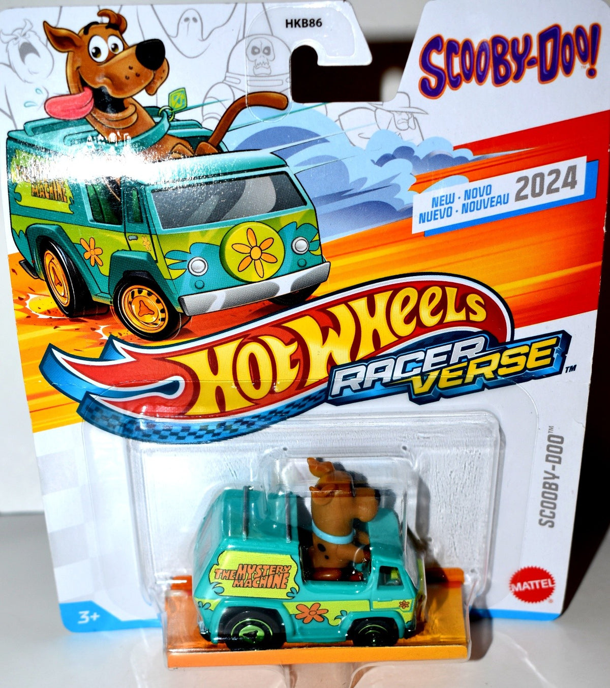 Hot Wheels Racer Verse - Scooby Doo Mystery Van