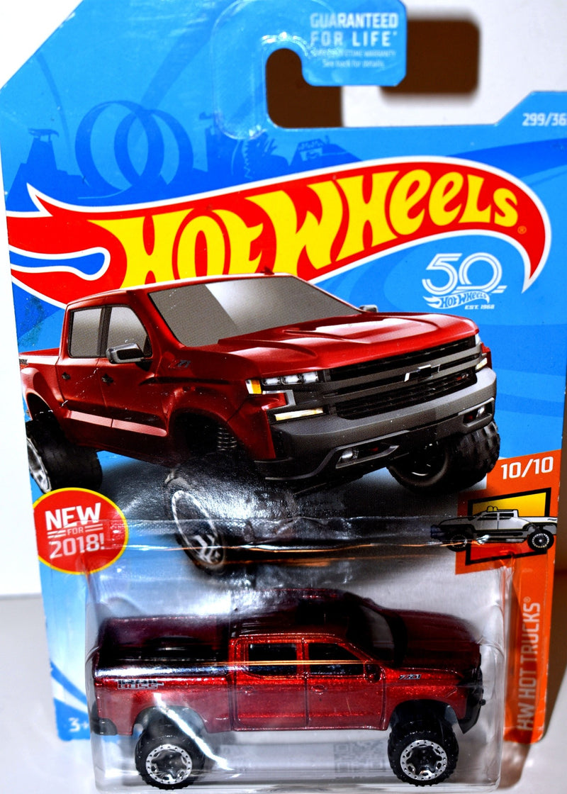 Hot Wheels-  2019 Chevrolet Silverado Trail Boss LT Pickup Truck