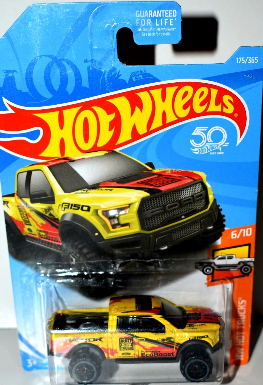 Hot Wheels  2017 Ford F-150 Raptor Pickup Truck