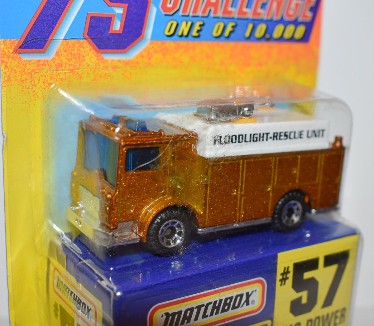 Matchbox Gold Challenge Extending Ladder Fire Truck