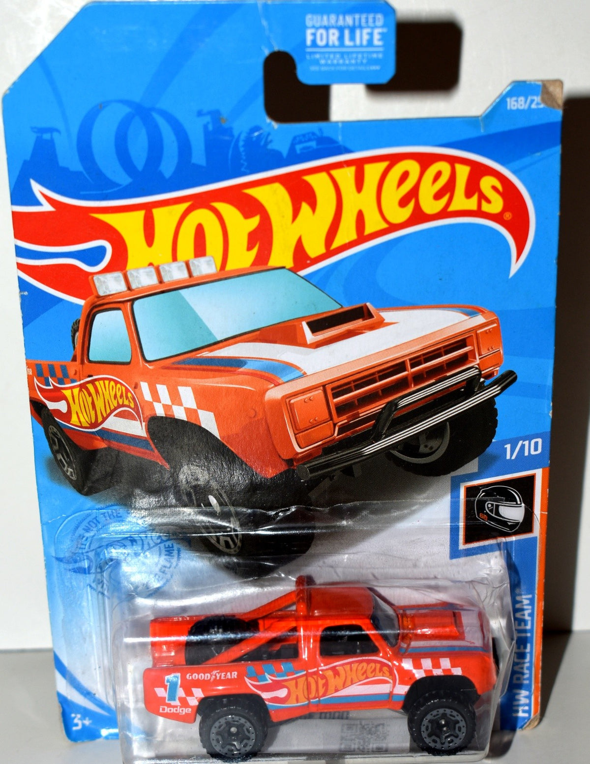 Hot Wheels - 1987 Dodge D100 Offroad Race Truck