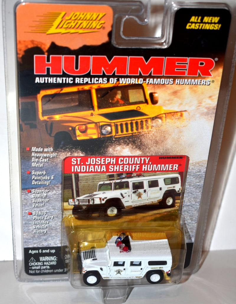 Johnny Lightning - St Joseph County Indiana Sheriff Hummer H1