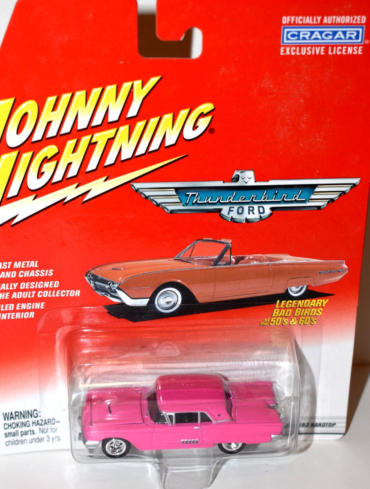 Johnny Lightning Thunderbirds -1958 Ford Thunderbird