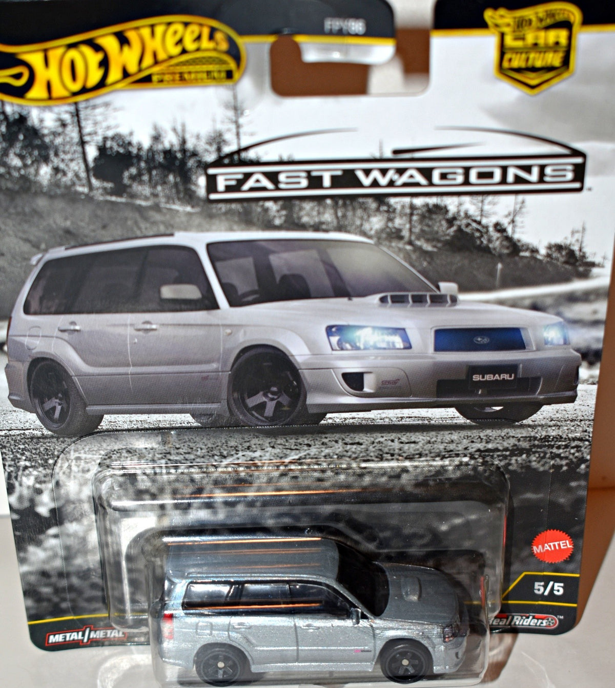 Hot Wheels Premium - Fast Wagons - Subaru Forrester STi