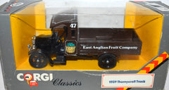 Corgi - C820 - 1929 Thorneycroft East Anglian Fruit Company