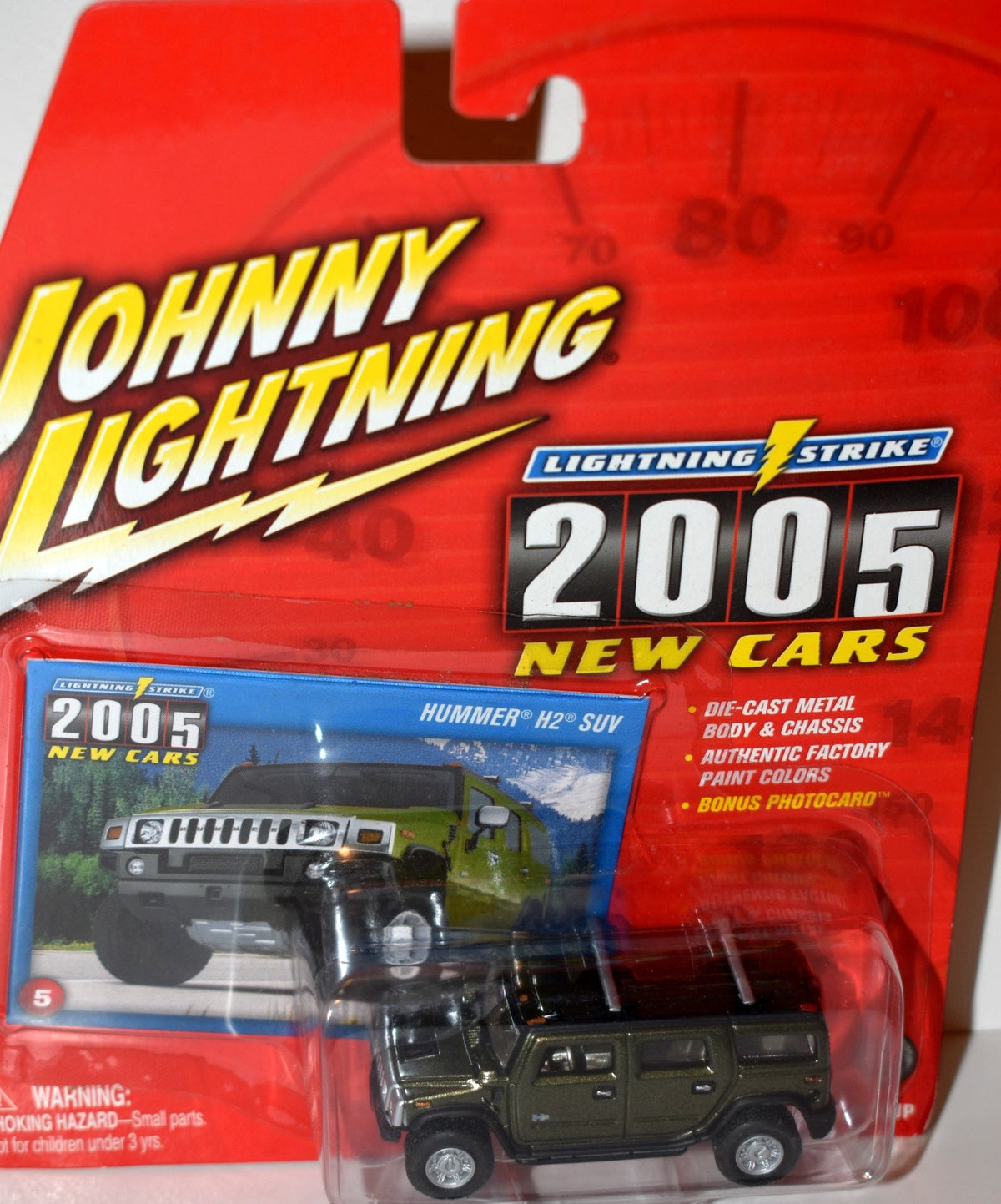 Johnny Lightning - 2005 Lightning Strike Series - Hummer H2