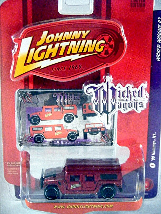 Johnny Lightning Wicked Wagons - Hummer H1 Civilian Wagon