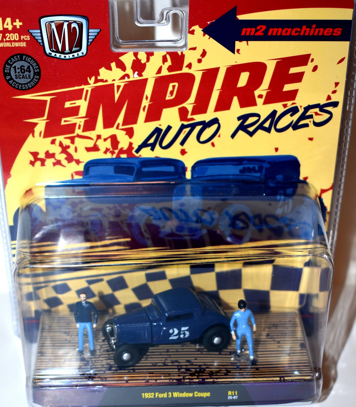 M2 Diorama Sets - Empire Auto Races - 3 Window Ford Deuce Coupe