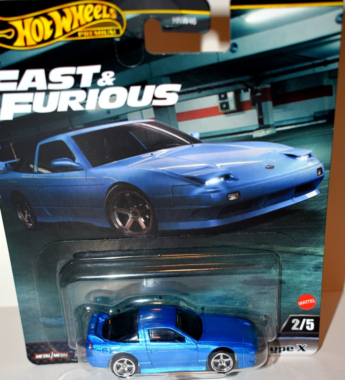 Hot Wheels Premium  Fast & Furious - 1996 Nissan 180SX Type X