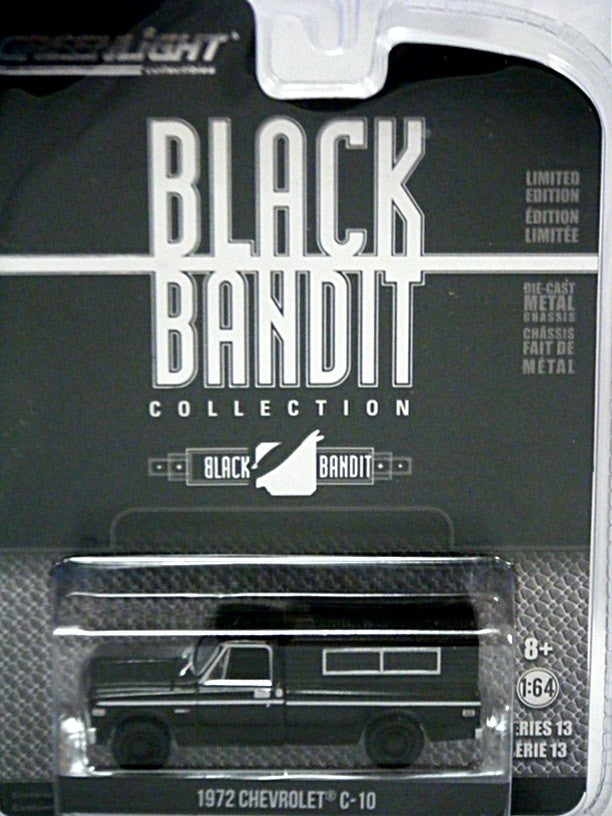 Greelight - Black Bandit - 1972 Chevrolet C-10 Pickup Truck