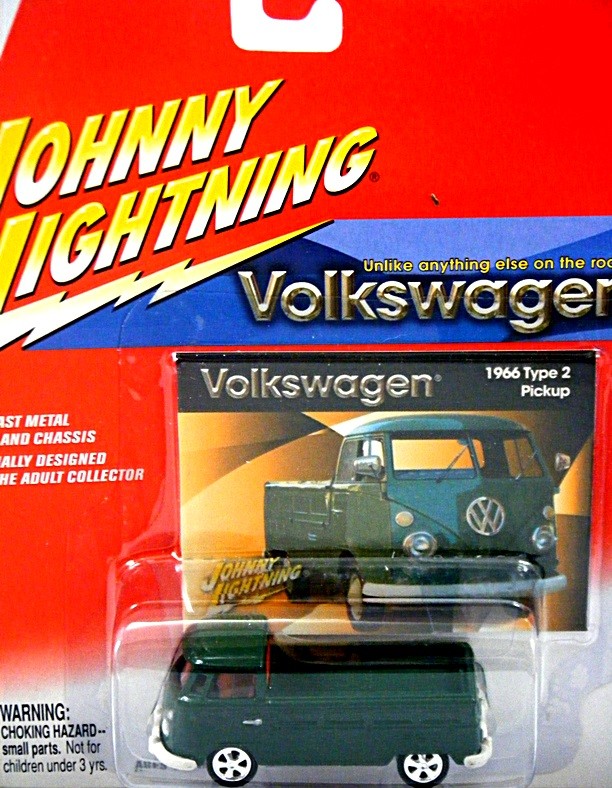 Johnny Lightning Volkswagens - 1966 VW Type 2 Pickup Truck