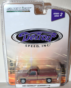 Greenlight - Detroit Speed, Inc - 1983 Chevy Silverado C-10 Squarebody