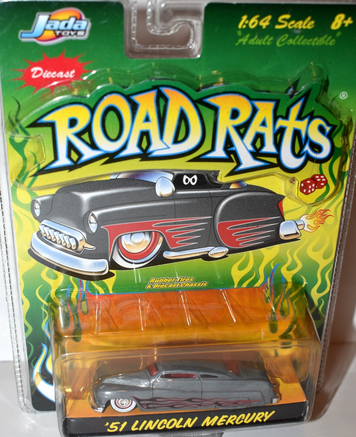 Jada Road Rats - 1951 Lincoln Mercury Lead Sled Rat Rod