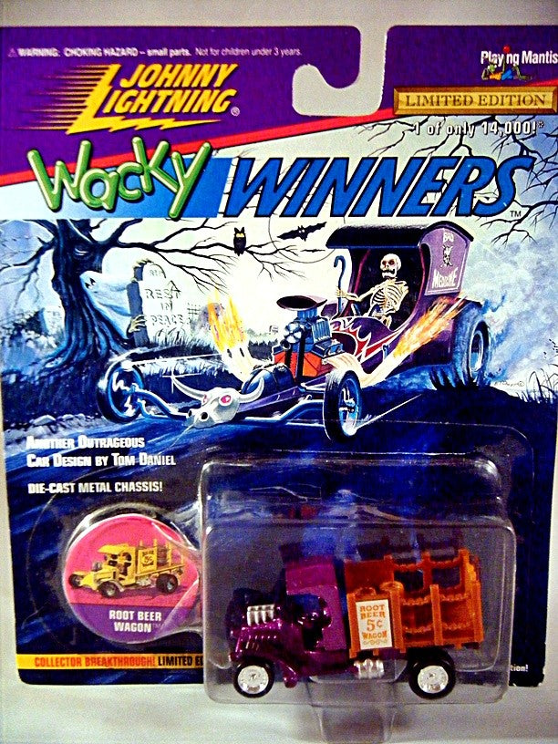 Johnny Lightning Tom Daniels Wacky Winners - Root Beer Wagon