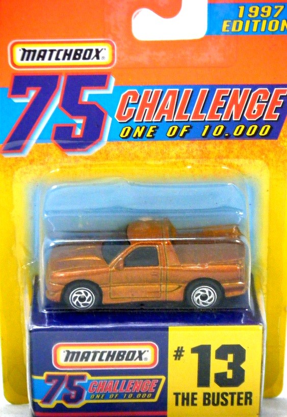 Matchbox Challenge Series The Buster Tuner Pickup Chase Truck