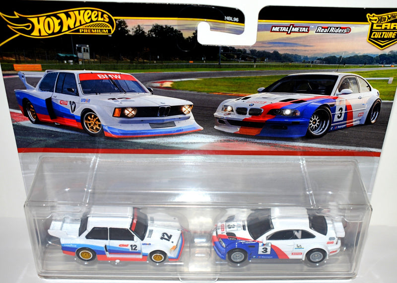 Hot Wheels Premium - BMW Road Racing set - BMW 320 Group 5 & 2001 BMW M3 GTR