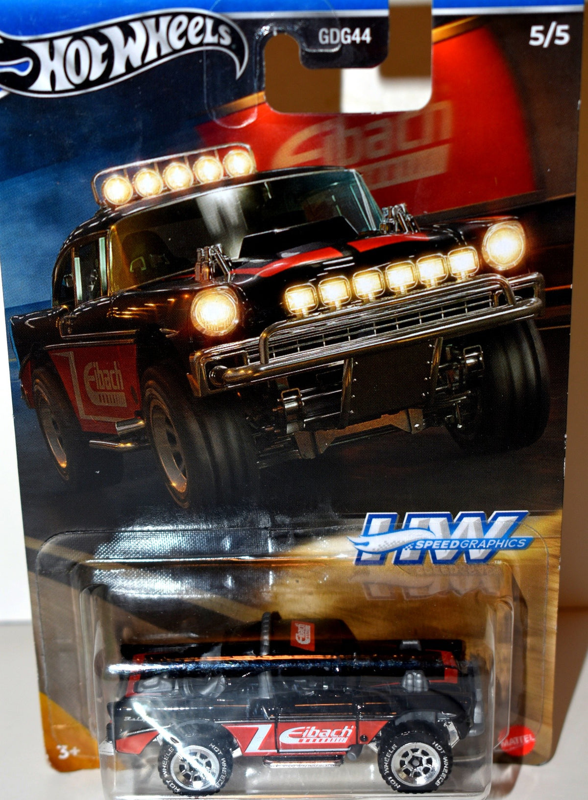 Hot Wheels Speed Graphics - Eibach 1956 Chevy Bel Air Off Road 4x4