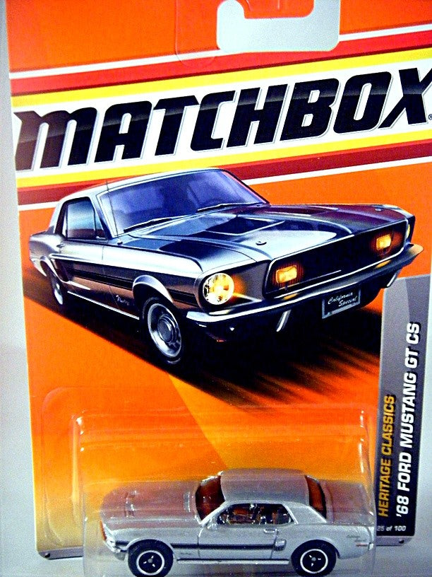 Matchbox 1968 Ford Mustang GT CS