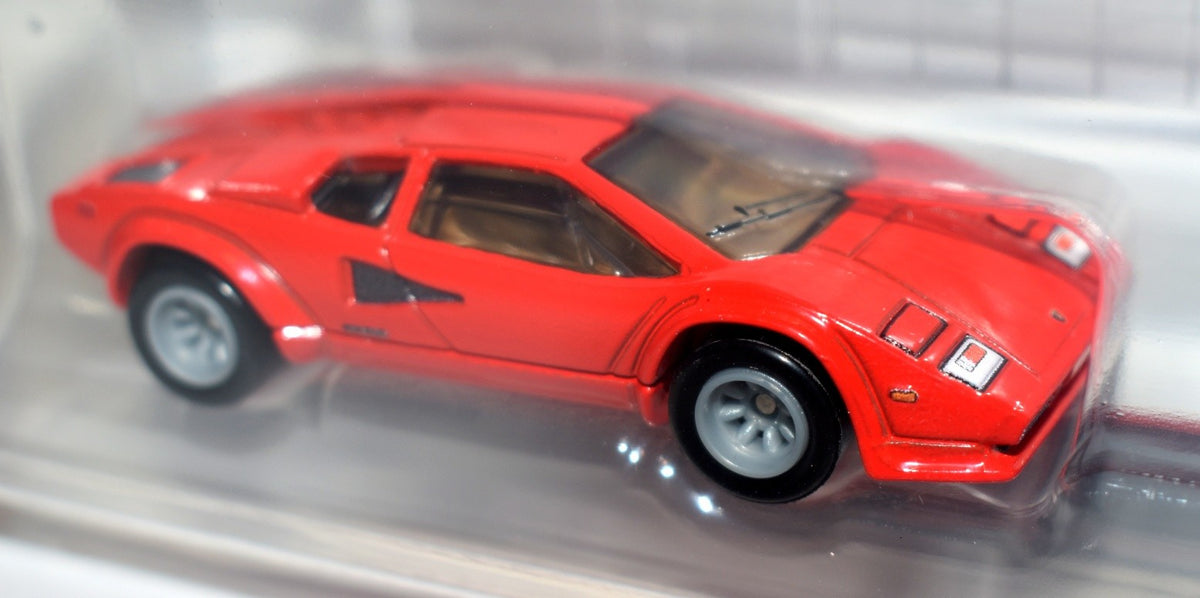 Hot Wheels Premium - Exotics Set - Lamborghini Coutach LP5000 QV & Lancia Stratos Zero
