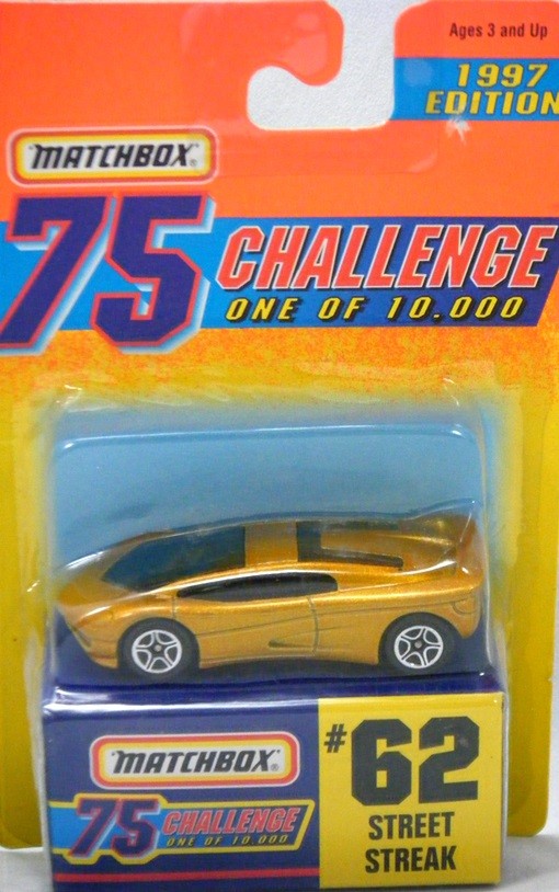 Matchbox Gold Challenge Street Streak Supercar