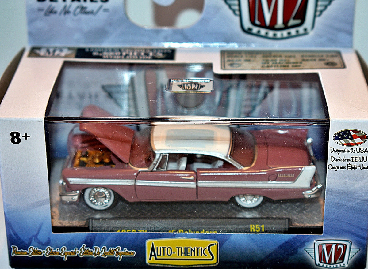 M2 Machines  Auto Thentics - 1958 Plymouth Belvedere