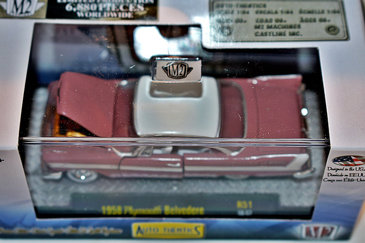 M2 Machines  Auto Thentics - 1958 Plymouth Belvedere