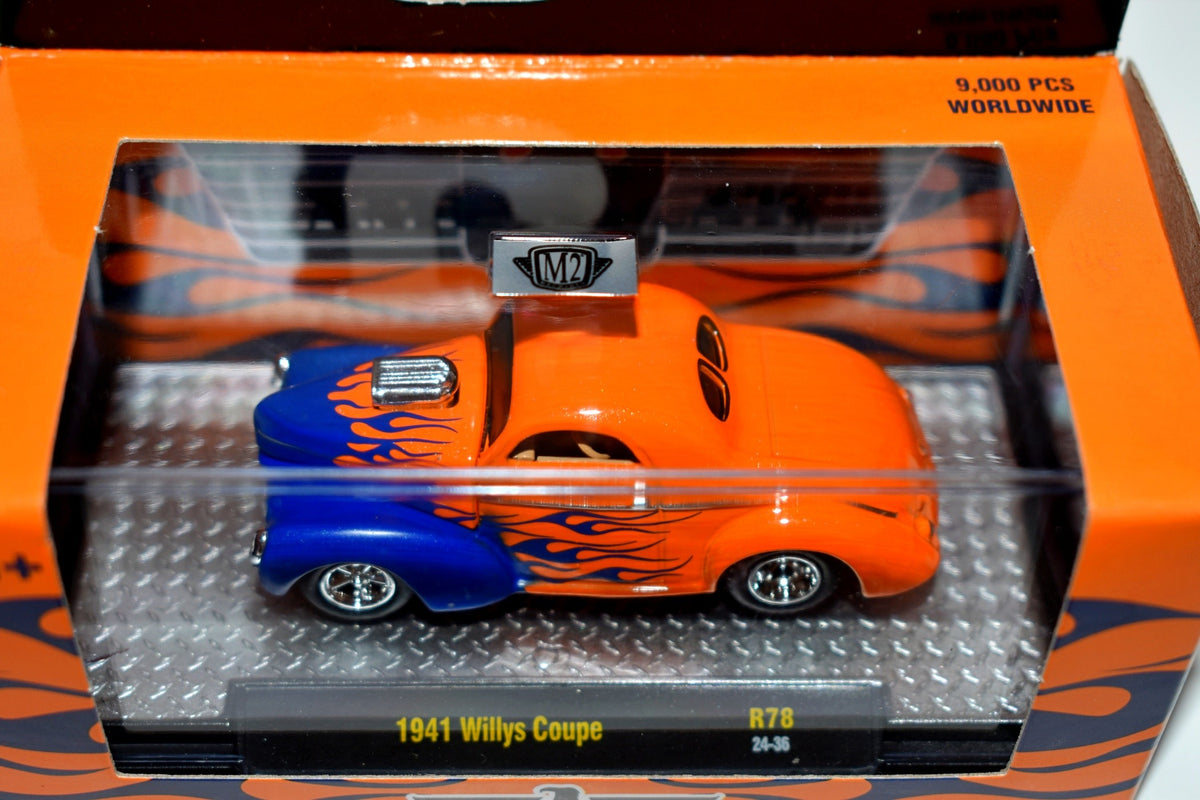M2 Machines Detroit Muscle 1941 Willys Americar Coupe