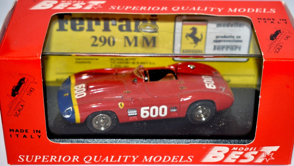 Best Model - (9070) 1956 Ferrari 290 Mille Miglia Race Car