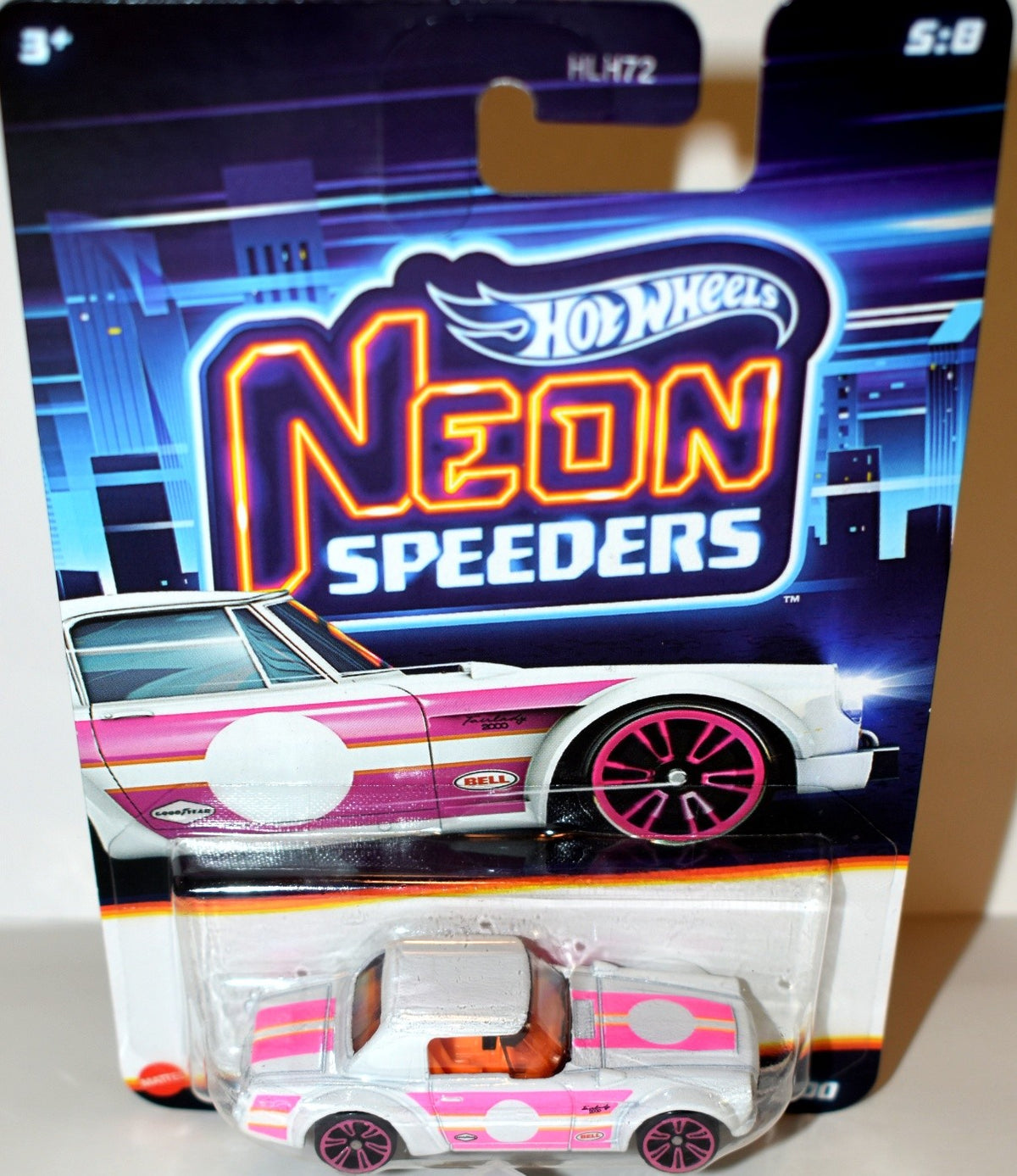 Hot Wheels Neon Speeders - Datsun Fairlady 2000 Sports Car