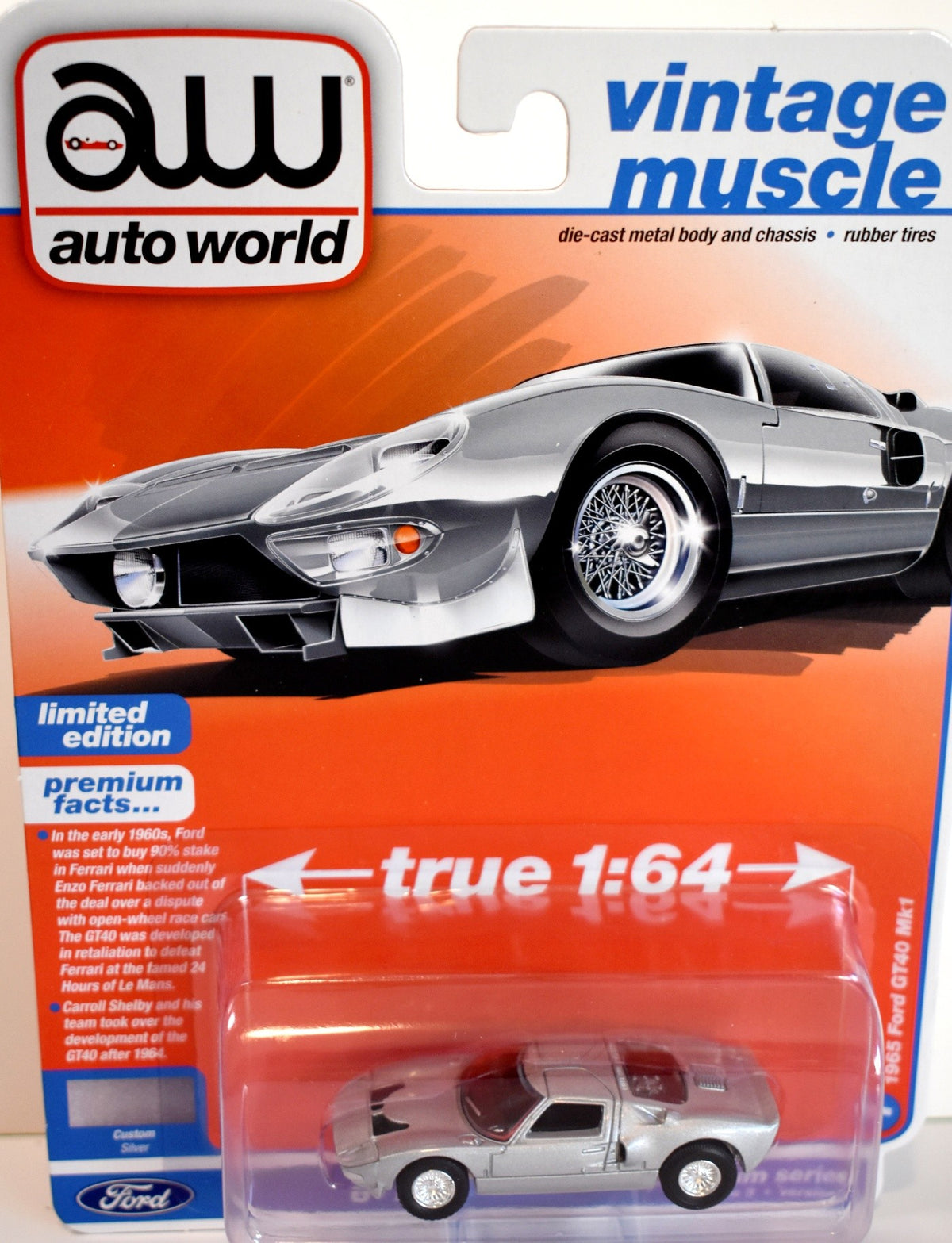 Auto World -  1965 Ford GT40 Mk1