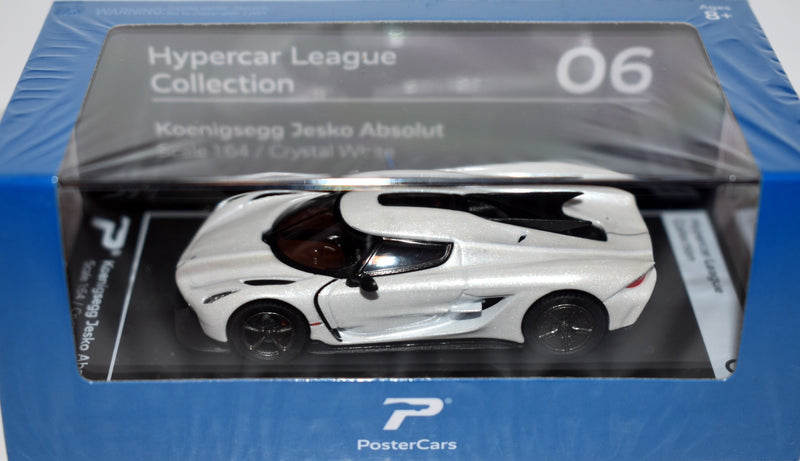 KiNSMART PosterCars - Hypercar League Collection - Koenigsegg Jesko Absolut