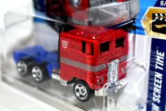 Hot Wheels - Transformers - Autobot Optimus Prime Freightliner FL86 Cabover