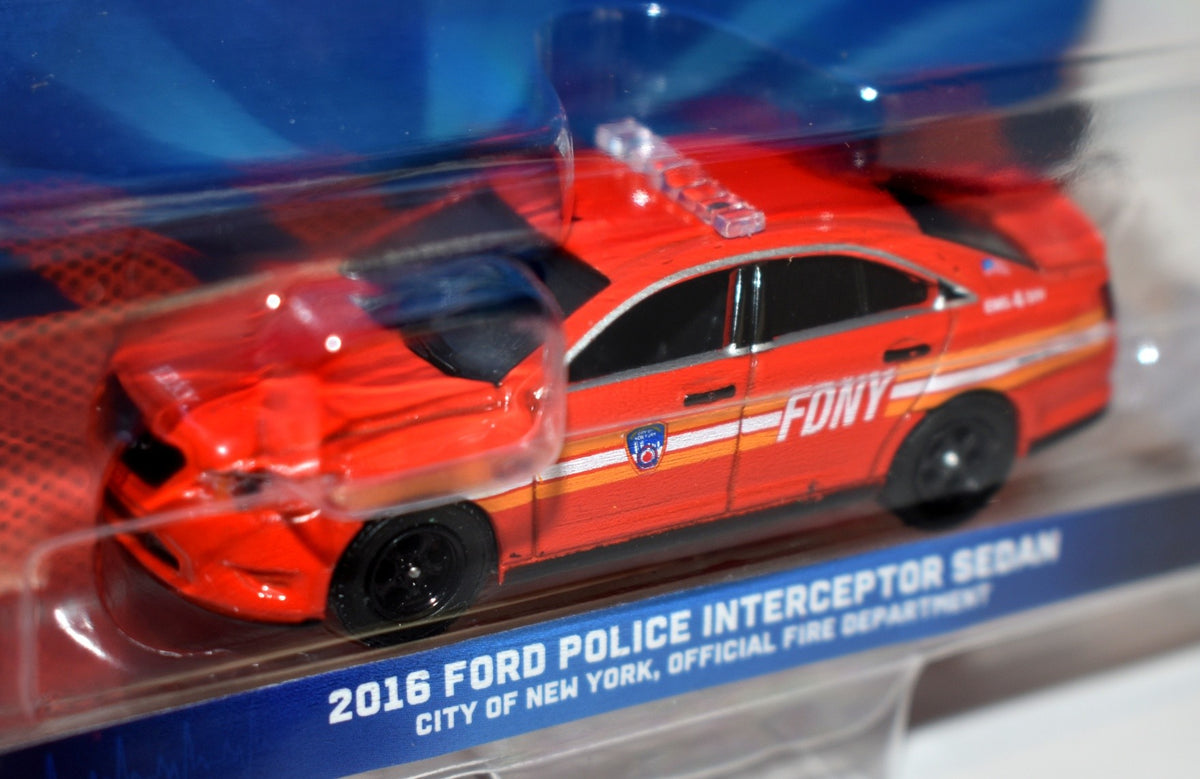Greenlight First Responders - FDNY 2016 Ford Interceptor Sedan