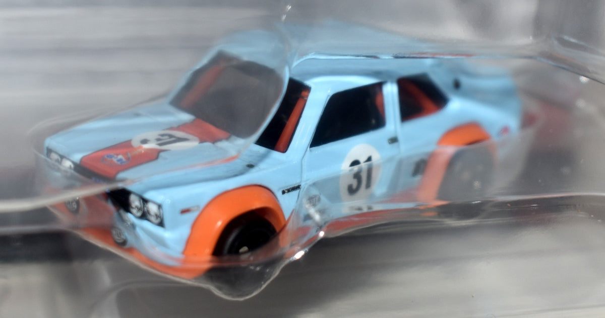 Hot Wheels Premium -  Gulf Racing Set - Lancia Rally 037 & Fiat 131 Abarth