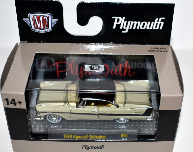 M2 Machines Auto-Thentics - 1958 Plymouth Belvedere