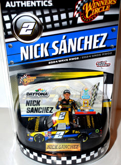 Winners Circle - Nick Sanchez Daytona Winning Gainbridge Chevy Silverado NASCAR Truck
