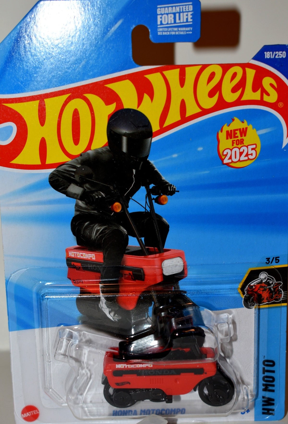 Hot Wheels - 1980's Honda Motocompo Scooter