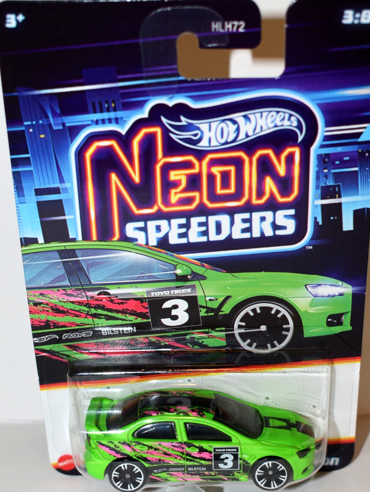 Hot Wheels Neon Speeders - Mitsubishi Lancer Evolution