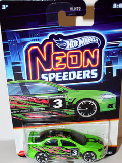 Hot Wheels Neon Speeders - Mitsubishi Lancer Evolution