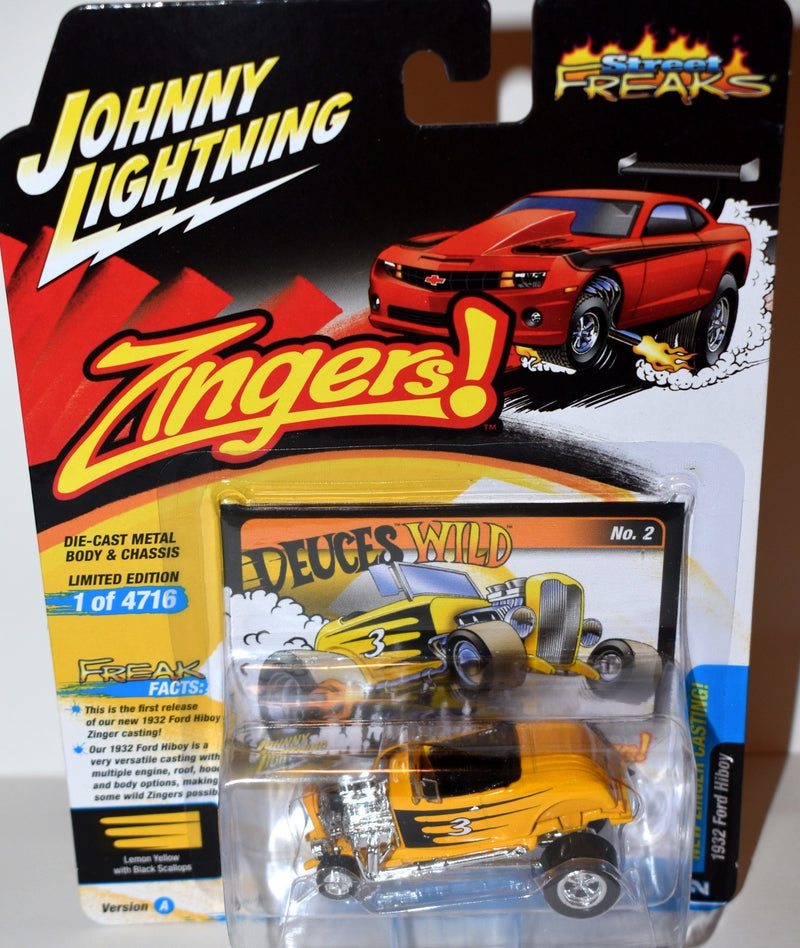 Johnny Lightning Street Freaks - Zingers - Deuces Wild - 32 Ford Highboy
