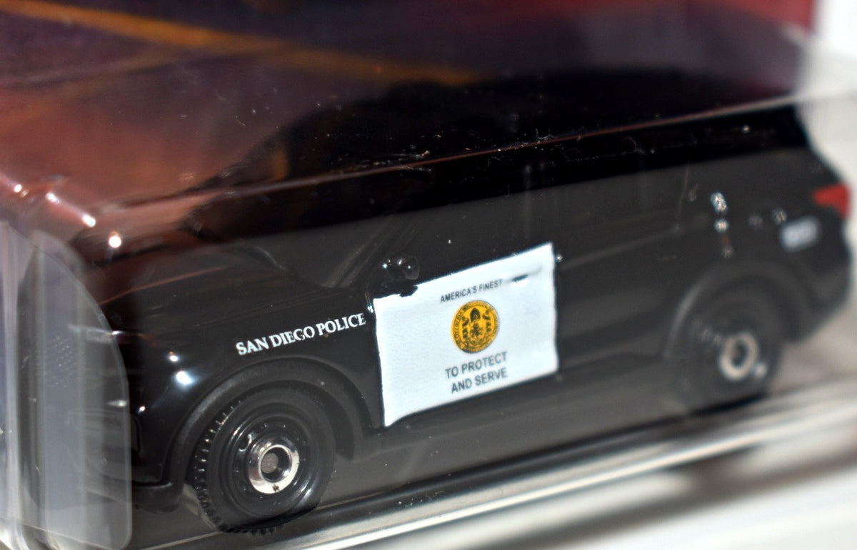Matchbox  San Diego PD Dept Ford Police Interceptor